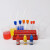 塑料6孔试管架趣味科学小实验幼儿园学生DIY器材玩教具套装组 套装四 彩虹水组合