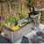 中式流水摆件庭院院子花园阳台户外布置造景鱼池水景小鱼缸