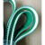 杨笙福定制适用于自动封箱机皮带 爬坡输送带 草纹带 加导向条 防 绿色*黑色*墨绿色