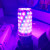 LED彩色灯泡e27大螺口粉光紫光蓝色三色变光玉米灯用装饰节能灯 7瓦粉光 其它 16瓦三色蓝粉紫光 其它