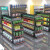 奈高（NAIGAO）超市货架药店文具店单双面自由组合置物架单面主架90*42*165cm