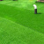谋福 111 草坪垫子工程围挡假草绿色人造人工草皮户外仿真装饰地毯塑料绿植15mm军绿色定做 2米*2米(加密款)