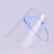 谋福 CNMF 8811 炒菜防油溅面罩 双面防雾防油面罩 防油面具  蓝色面罩(蓝色镜架+镜片各一个)