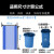 全生物可降解大号垃圾袋分类环卫特大号商用中号可回收环保垃圾袋 60*80蓝色3卷45只 加厚