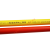 穿线管 红蓝白黄绿整根PVC电线管3分16 20可折弯阻燃电工套管穿线管MSY 20红色线管2.6米
