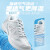 KAWASAKI川崎专业羽毛球鞋女男款透气新款减震防滑耐磨训练运动鞋 白色 42