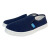 耐呗斯（NABES）防静电鞋 安全鞋 PVC柔软防滑耐磨帆布鞋男女通用 蓝色 43码