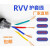 定制国标RVV护套线234芯0.50.75监控1平方1.5电源线2.5监控电线 国标RVV2*0.5100米 400W