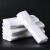 ubag 白色透明塑料袋加厚包装袋一次性打包袋马甲袋子100个装22*35cm含提手