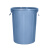 冠峰 100L灰色无盖 垃圾桶大号工业大容量有盖无盖收纳塑料水桶GNG-445