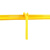 举山 CDRG 光纤槽道光纤软管 直径42mm 长1米 黄色波纹管穿线管