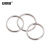安赛瑞 不锈钢圆环（10个装）无痕无缝钢环实心圆圈O型链条接环钢圈 Φ5×30mm 430423