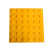 定制盲道砖橡胶pvc安全盲道板防滑导向地贴30cm盲人指路砖 30*30CM黄色条状