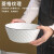 古艾家用新款景德镇陶瓷大号汤碗汤勺组合日式大饭碗泡面碗学生用餐具 玫瑰钻石10英寸带盖汤煲1个