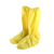 汉盾 HD-BP918-1 黄色胶条型防化靴套（防滑鞋底 HDPE+PP无纺布）