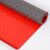 防滑垫pvc加厚防水塑胶塑料地毯橡胶走廊楼梯满铺地胶地板垫地垫 红色双层加厚铜钱纹 2.5mm厚 400mm600mm
