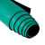 谋福CNMF429防静电台垫橡胶垫绿色耐高温工作维修皮实验室桌垫【整卷】0.8米×10米×2mm
