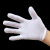 白色手套棉线作业劳保工厂文玩礼仪吸汗布质检手袜夏季 白色 M