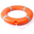 蓝炎 救生圈 船用专业救生圈游泳圈泡沫防汛物资 成人橙色包布泡沫款100个装
