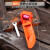 磨钻头神器木工工具直柄麻花钻头研磨器快速便携式砂轮机磨刃机器 橘色套装+磨轮1个