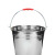 兰诗（LAUTEE）DA2191 加厚不锈钢提水桶手提桶多用大水桶储水桶 带磁22cm