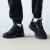 特步（XTEP）男鞋 2024春上新款时尚潮流休闲鞋耐磨舒适透气缓震运动跑步鞋 976219110059黑 42