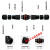 电线电缆中间防水接头地埋接线柱户外路灯箱显示屏对接连接器L20 4芯(进线6-11mm)