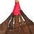 兰诗（LAUTEE）SB-0001 木杆棕扫把 工厂学校软毛棕榈扫帚 大号植物笤帚