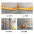定制适用内部钢管 特厚黄色卫生间无障碍扶手栏杆老人防滑1.2米不锈钢打孔 第四代-白色-长-1.6米（加