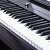 华星88键重锤立式数码电子钢琴成人儿童初学S8黑色琴架款+全套配件 