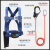户外高空作业保险半身安全绳套装施工绳带耐磨腰带安全带带 安全带单小钩(绳长1.8米)