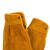 先锋连  电焊牛皮袖套焊工护袖牛皮防烫耐高温 劳保防护袖套耐磨隔热 黄色55cm
