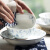 欧品缘日式餐具家用釉下彩陶瓷饭碗特别好看的北欧小清新汤面碗 （花蔓草）5.25英寸深碗/小面碗