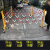 电力施工安全护栏玻璃钢绝缘移动伸缩围栏道路警示隔离栏栅栏围挡 1.2米高 4米长万向轮立柱