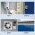 钢米 移动厕所简易便厕旱厕户外卫生间洗手间  平台式 1.1*1.1*2.3m 直排蹲厕 天蓝 单个 个 YD01