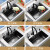 好彩淘（HAOCAITAO） 德国水槽单槽洗菜盆黑色纳米304不锈钢淘菜盆洗碗槽大单槽台下盆 A套餐（裸槽） 550x450mm