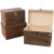 定制适用收纳盒木盒收纳盒长方形收纳盒带锁收纳盒复古收纳盒长方形收纳盒 小长方形