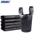 海斯迪克 HK-369 工业加厚背心式垃圾袋 黑色30*50cm 100个/包