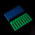 离心管双面板24 32 60 80 96孔离心管架0.5ml/1.5ml/2ml PCR管架双面板 32孔双面板