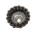 卡英 扭丝碗型钢丝轮 带螺帽角磨钢丝轮 打磨除锈盘型纽丝轮 除锈工具 2.5寸65mm(150克m10)