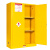 臻远 zyaqg-y45 工业安全柜防爆柜化学品实验柜易燃液体存储柜 45加仑黄色