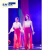 ONOCH韩女团创造101同款演出服女蕾丝上衣镂空性感红色高跟鞋舞台服装 白色01 上衣A款 S