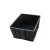 张氏艺佳 防静电可配盖子零件盒周转箱物料配件箱塑料箱 黑色5号箱477*355*173mm
