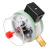 红旗（HONGQi）YX-100电接点压力表1.6级径向0-25mpa上下限报警水压油压气压液压自动控制压力表	
