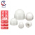 楚昌 TCLM02 盖型螺母防尘塑料圆头螺帽 白色 M3（200个）