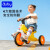 澳贝（auby）婴儿童玩具男女孩三轮车平衡脚踏车宝宝滑行学步车溜溜车生日礼物 婴幼儿童车粉色