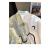 VZVJ.2023巴塞罗那拼接春夏新款设计感插画白色衬衫上衣男女同款情侣 图片色 M
