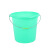 兰诗（LAUTEE）DA2160 多规格塑料水桶手提桶加厚水桶 口径35.5*高31cm约20升  5个装绿色