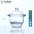 玻璃真空干燥器皿罐ml2102F2402F3002F3502F400mm玻璃干燥器实验 普通210mm