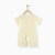 童泰新款夏季婴儿衣服0-18月新生儿纯棉短袖开裆哈衣 TS02J057 黄 59